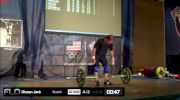 Jack Dluzen (M60, 77kgs) Snatch 52 kgs