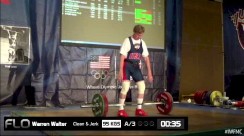 Walter Warren (M60, 94 kgs) CJ 95 kgs