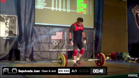 Juan Sepulveda (M60, 105kgs) CJ 105 kgs