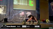 Elizabeth Brown (W50, 53kgs) Snatch 48 kgs 2