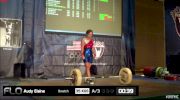 Elaine Audy (W55, 48kgs) Snatch 35 kgs