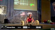 Diane McLeod (W55, 75kgs) Snatch 36 kgs