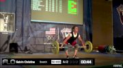 Christine Galvin (W50, 53kgs) Snatch 50 kgs