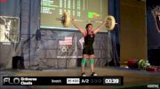 Claudia Ontiveros (W50, 53kgs) Snatch 35.kgs