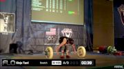 Terri Kinjo (W55, 53kgs) Snatch 32 kgs