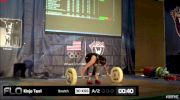 Terri Kinjo (W55, 53kgs) Snatch 30 kgs