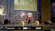 Linda Glynias (W55, 75kgs) Snatch 30 kgs 2