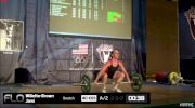 Jami Willette-Brown (W50, 58kgs) Snatch 40 kgs