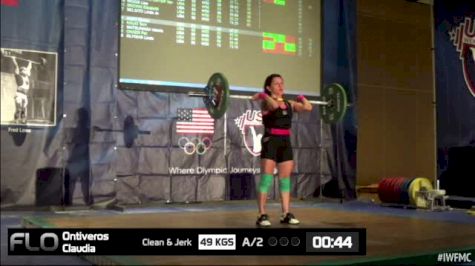 Claudia Ontiveros (W50, 53kgs) CJ 49 kgs