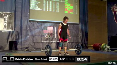 Christine Galvin (W50, 53kgs) CJ 60 kgs