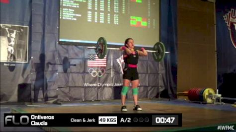 Claudia Ontiveros (W50, 53kgs) CJ 49 kgs 2