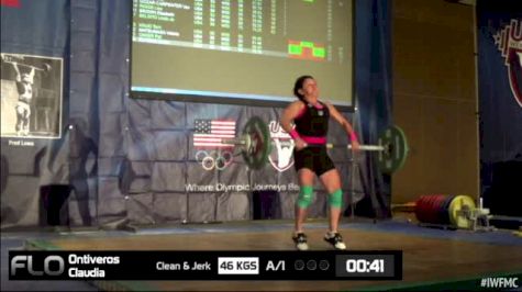 Claudia Ontiveros (W50, 53kgs) CJ 46 kgs