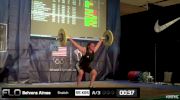 Aimee Behrens (W50, 69kgs) Snatch 55 kgs