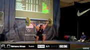 Aimee Behrens (W50, 69kgs) Snatch 52 kgs