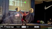 Angie Bender (W50, 63kgs) Snatch 39 kgs