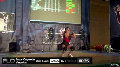 Veronica Gozar-Carpenter (W50, 53kgs) CJ 62 kgs 2