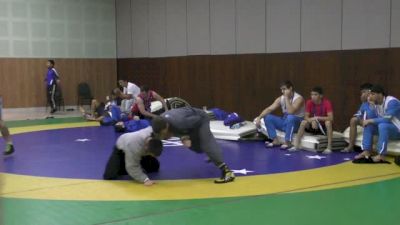 Corba and Rice Before Weigh Ins