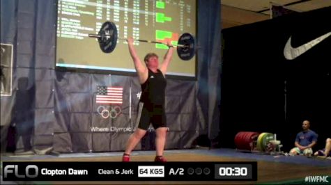 Dawn Clopton (W50, 75+kgs) CJ 64 kgs