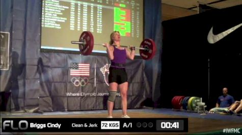 Cindy Briggs (W50, 75kgs) CJ 75 kgs