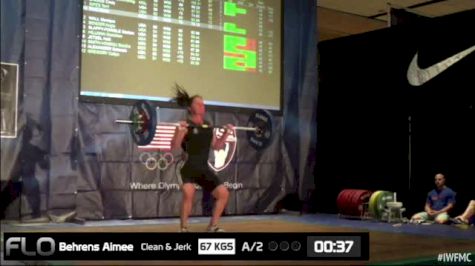 Aimee Behrens (W50, 69kgs) CJ 67 kgs