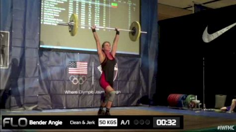 Angie Bender (W50, 63kgs) CJ 50 kgs