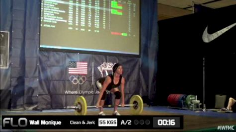 Monique Wall (W50, 63kgs) CJ 55 kgs