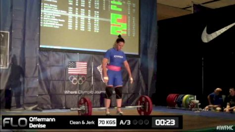 Denise Offermann (W50, 69kgs) CJ 70 kgs