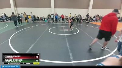 81-83 lbs Round 1 - Conrad Stoops, 3F Wrestling vs Ryland O`Connor, Cardinal Wrestling Club