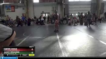 120 lbs Round 1 (4 Team) - Sammy Spaulding, PA Alliance Black vs Carter Canale, Germantown Wrestling