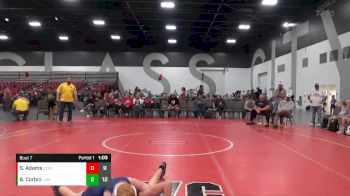 80 lbs Semis & 1st Wrestleback (8 Team) - Brian Corbin, LaCrosse Area Wrestlers(WI) vs Sam Adams, Junior Terps Xpress (MY)