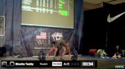 Teddy Binette (M55, 77kgs) Snatch 74 kgs