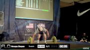 Stepan Hroupa (M55, 69kgs) Snatch 58 kgs