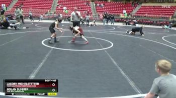 55 lbs Cons. Round 5 - Jacoby Michelstetter, Team Lightning Wrestling Club vs Nolan Summer, The Best Wrestler