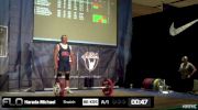 Michael Harada (M55, 94 kgs) Snatch 86 kgs