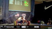 Mark Solomon (M55, 105+kgs) Snatch 110 kgs