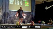 Lemuel Grayson (M55, 105+kgs) Snatch 108 kgs