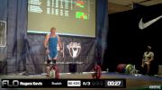 Kevin Rogers (M55, 94kgs) Snatch 86 kgs