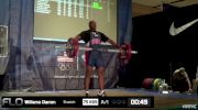 Darren Williams (M55, 105+kgs) Snatch 75 kgs