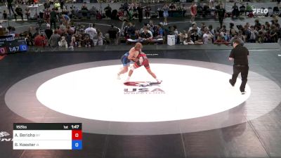 182 lbs Rnd Of 128 - Alex Berisha, New York vs Brayden Koester, Iowa