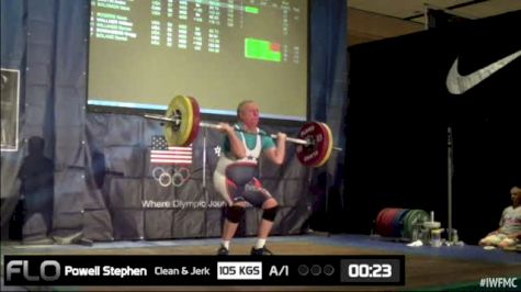 Stephen Powell (M55, 94kgs) CJ 105 kgs