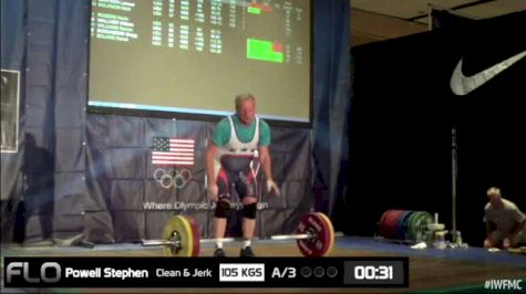 Stephen Powell (M55, 94kgs) CJ 105 kgs 3