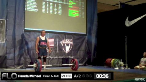 Michael Harada (M55, 94 kgs) CJ 121 kgs