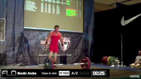 Andre Boutin (M55, 94kgs) CJ 117 kgs