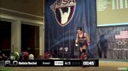 Rachel Batista (W35, 58kgs) Snatch 71 kgs