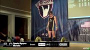 Michelle Nguyen Sparks (W40, 63kgs) Snatch 56 kgs