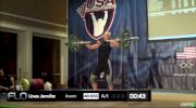 Jennifer Lines (W40, 63 kgs) Snatch 40 kgs