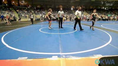 100 lbs Consi Of 8 #2 - Maverick Totten, Cleveland Take Down Club vs Harrison Daily, Smith Wrestling Academy