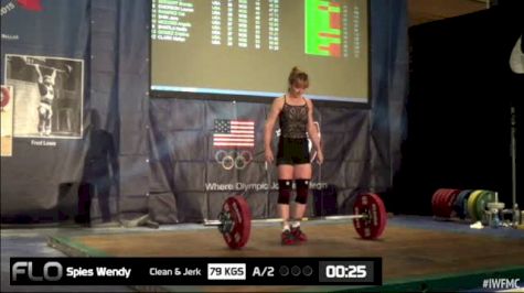 Wendy Spies (W40,53Kgs) CJ 2 79 kgs