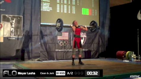 Lesha Meyer (W35,48Kgs) CJ 2 61 kgs