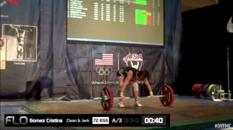 Cristina Gomez (W35,53Kgs) CJ 3 72 kgs